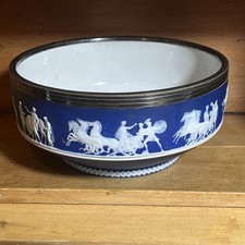 Ceramic Fruit Bowl-Blue