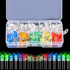 Light Emitting Diodes 5 Colors Electronic Components 3mm LED / 5mm LED Assorted