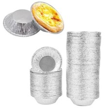 100x Disposable Aluminium Foil