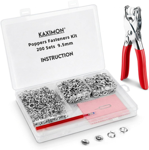 200 sets poppers fasteners - sets,