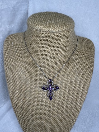 Sterling silver amethyst - amethyst,, &