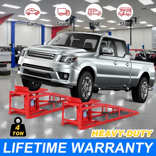 Ton hydraulic car ramps - car,