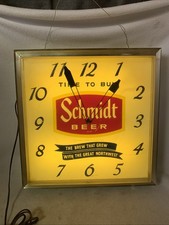 Vintage 1960s Schmidt Beer