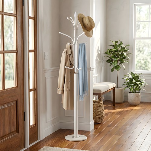 Hooks metal coat stand hat - 12,