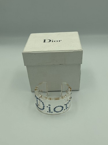 Vintage dior perspex - perspex, cuff