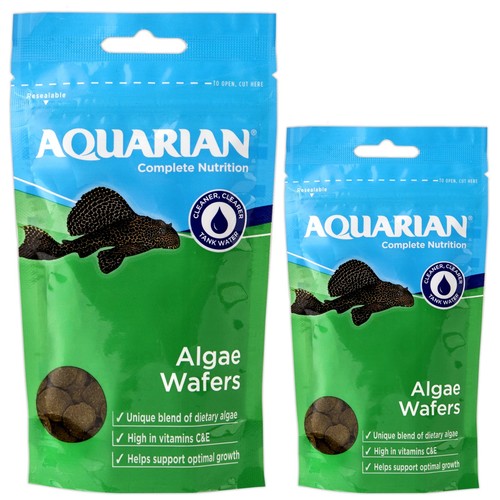 Aquarian algae wafers pleco - aquarian,