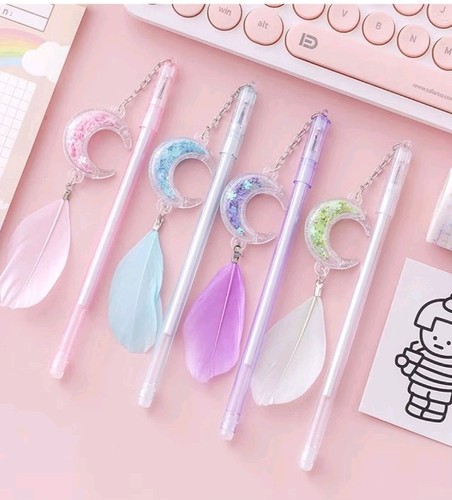 2pcs pink blue creative - 2pcs, moon