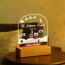 Personalised Christmas Snow