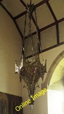 Photo 6x4 St. Giles Church, Chollerton - sanctuary lamp Cooklaw See [[106 c2014