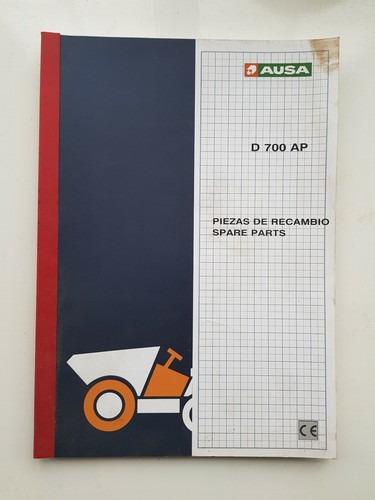 Ausa d700ap dumper parts - ausa,