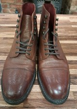 Loake Chelsea Ankle Boots Mens Size 8UK - Tan Brown