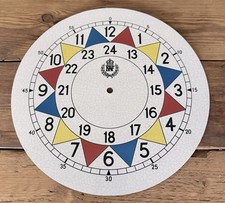 Reproduction WW2 RAF Sector Clock Metal Dial