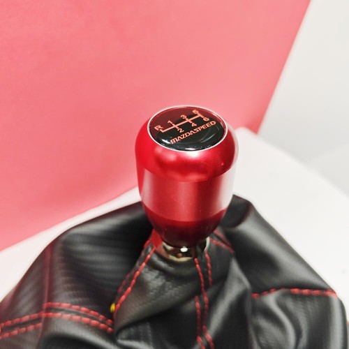 Red weighted 6sp shift - red,