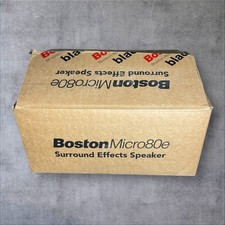 Boston Acoustics Micro 80e Pair Surround Speakers With Brackets
