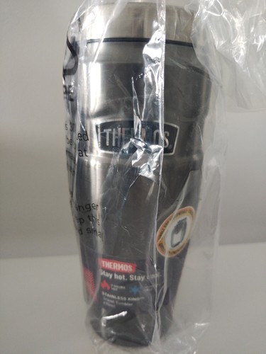 Thermos gray reusable travel - reusable,