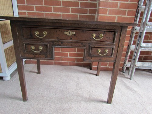 Antique 18th century oak low - antique,