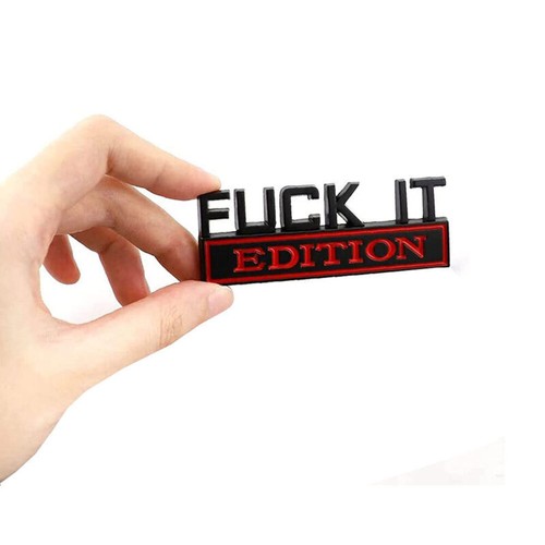 Fuck edition red - red, black