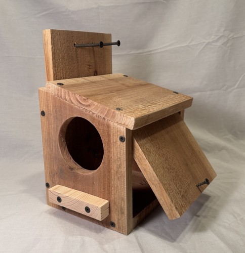 Solid cedar backyard squirrel - cedar,