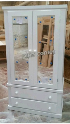 Aylesbury white wardrobe - white, with