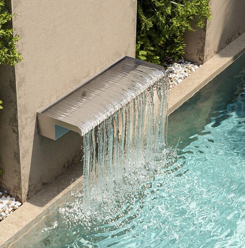 Waterfall spillway stainless - waterfall,