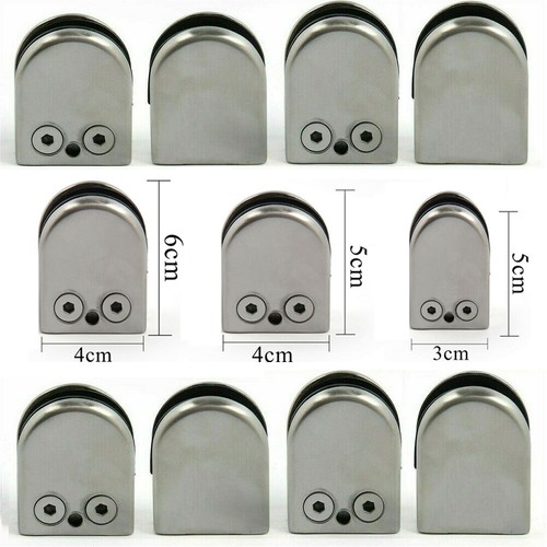 48x glass clamp stainless - 48x,