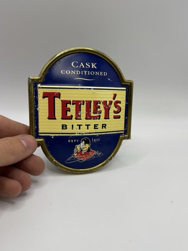 Tetley bitter beer pump - tetley’s,