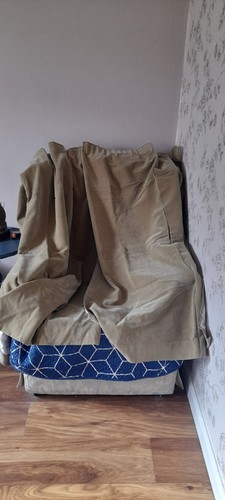 Vintage olive green velvet - vintage,