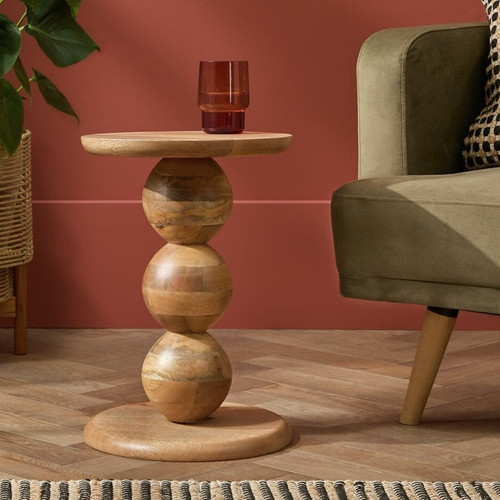 Habitat round brown - round, wooden
