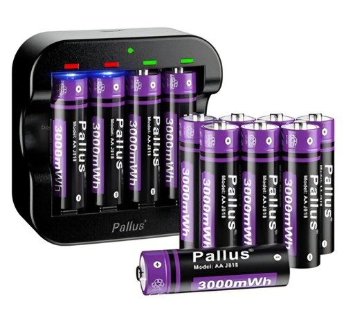 Pack aa rechargeable - 8, 1.5v