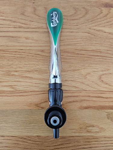 Carlesberg beer pump tap - beer,