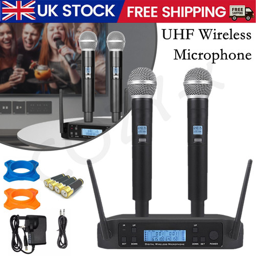 Uhf wireless microphone - uhf, metal