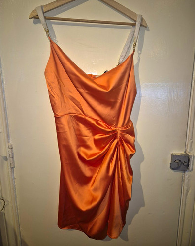 Quiz orange satin - quiz,