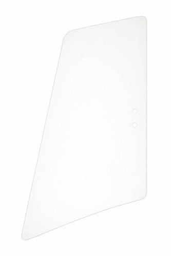 Upper sliding cab door glass - sliding,