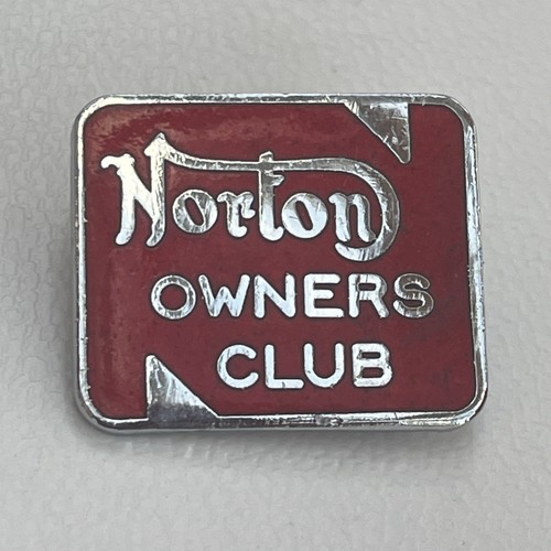 Norton owners club enamel - club, pin