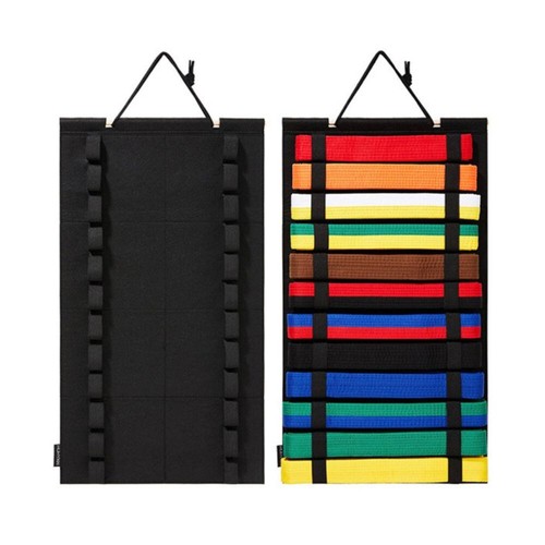 Martial arts belts organizer - belts,