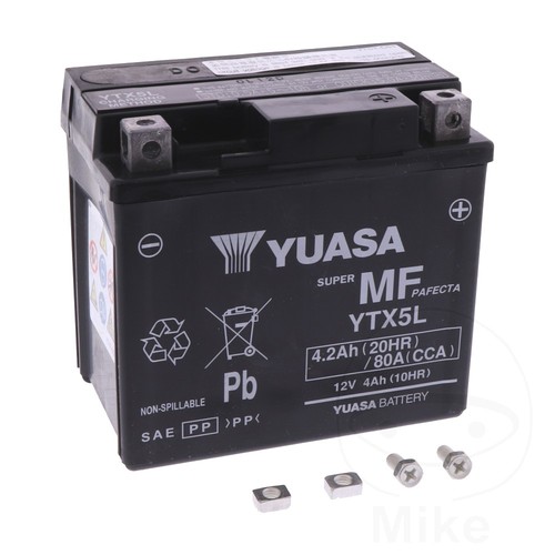 Yuasa battery ytx5l - yuasa,