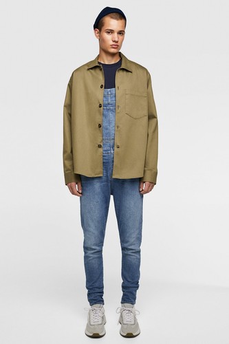 Zara man mid blue vintage - man,