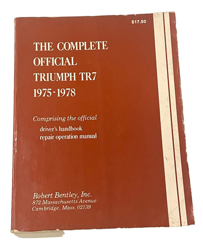 Complete official triumph tr7 - official,