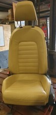 VOLKSWAGEN PASSAT CC B6 FRONT PASSENGER SEAT CREAM LEATHER SOME WEAR 2008