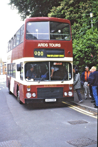 35mm bus slide ards tours - bus,