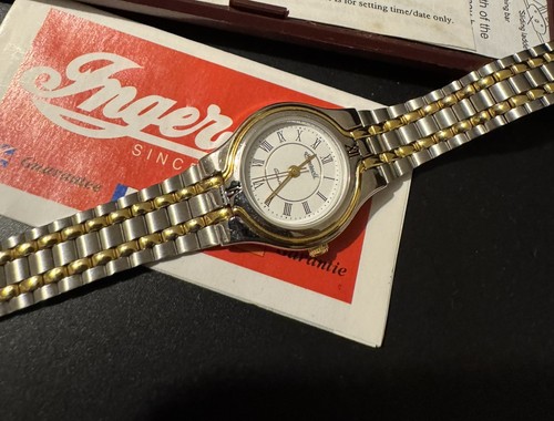Ingersoll ladies two tone gold - two,