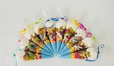 20 Halal Pre Filled Sweet Cones With Free Personalisation party bags