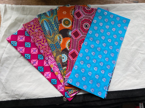 African print fat quarter - 6,