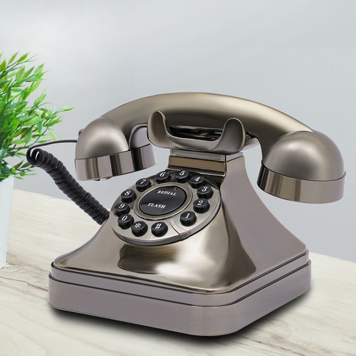 Vintage style corded - phone, old