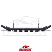 BLACK FRONT LOWER BUMPER BULL NUDGE CITY TWIN BAR FOR FORD RANGER T7 T8 15-22