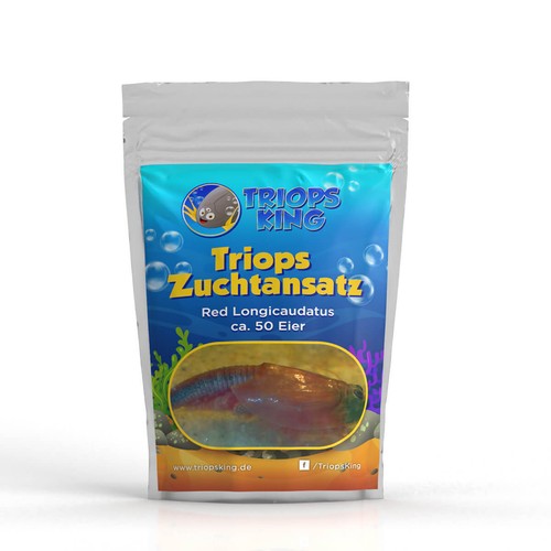 Triops red longicaudatus - triops,