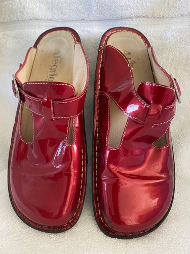 Alegria lite red patent - alegria,