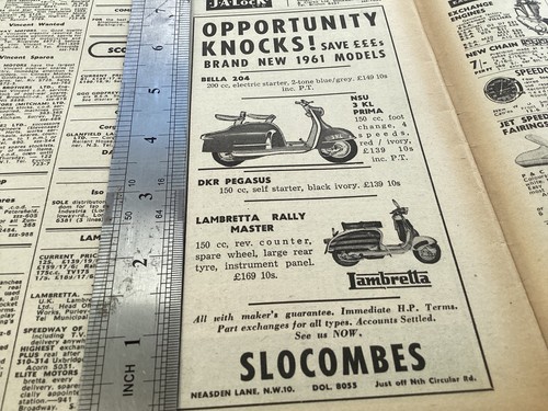 Lambretta rally master nsu - lambretta,