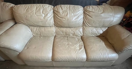 Couch white sofas - couch, used