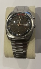 Seiko Automatic Bellmatic 1970’s Brown Face Steel Band